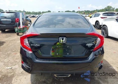 2021 Honda Civic Sport из США, поврежденный, VIN 2HGFC2F8XMH527881